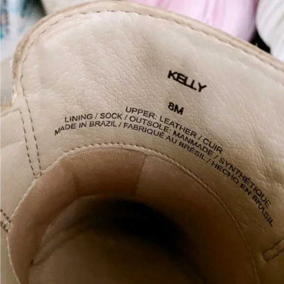 Matisse Footwear Kelly Platform Mule Oxford Cream Beige Minimalist Leather New 8 - Picture 10 of 13